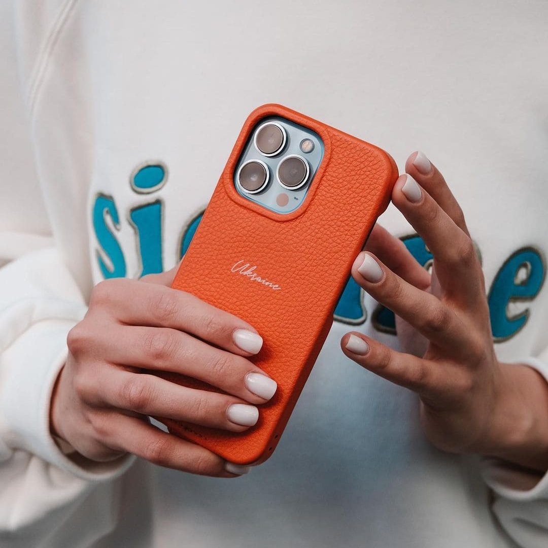 Iphone 15 Plus Case Orange